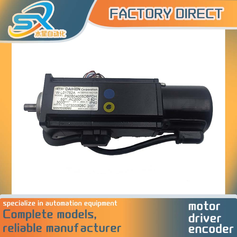 Servo Motor - 100 % getestet, OK, AC-Servomotor P50B04005DBPDH,
