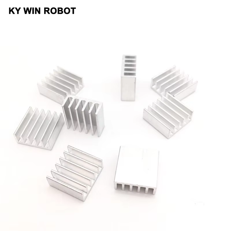Aluminium Extrusion - 50 Stück extrudierte Aluminium-Kühlkörper, 14 x