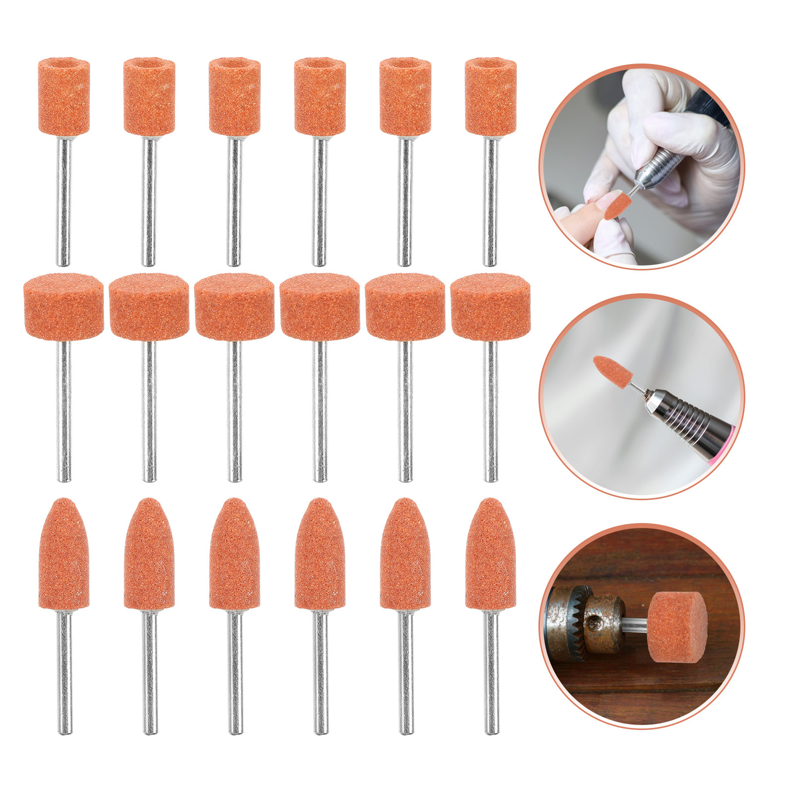Drill Bit Set - 42-teiliges Set mit Schleifsteinen zum Aufbringen,