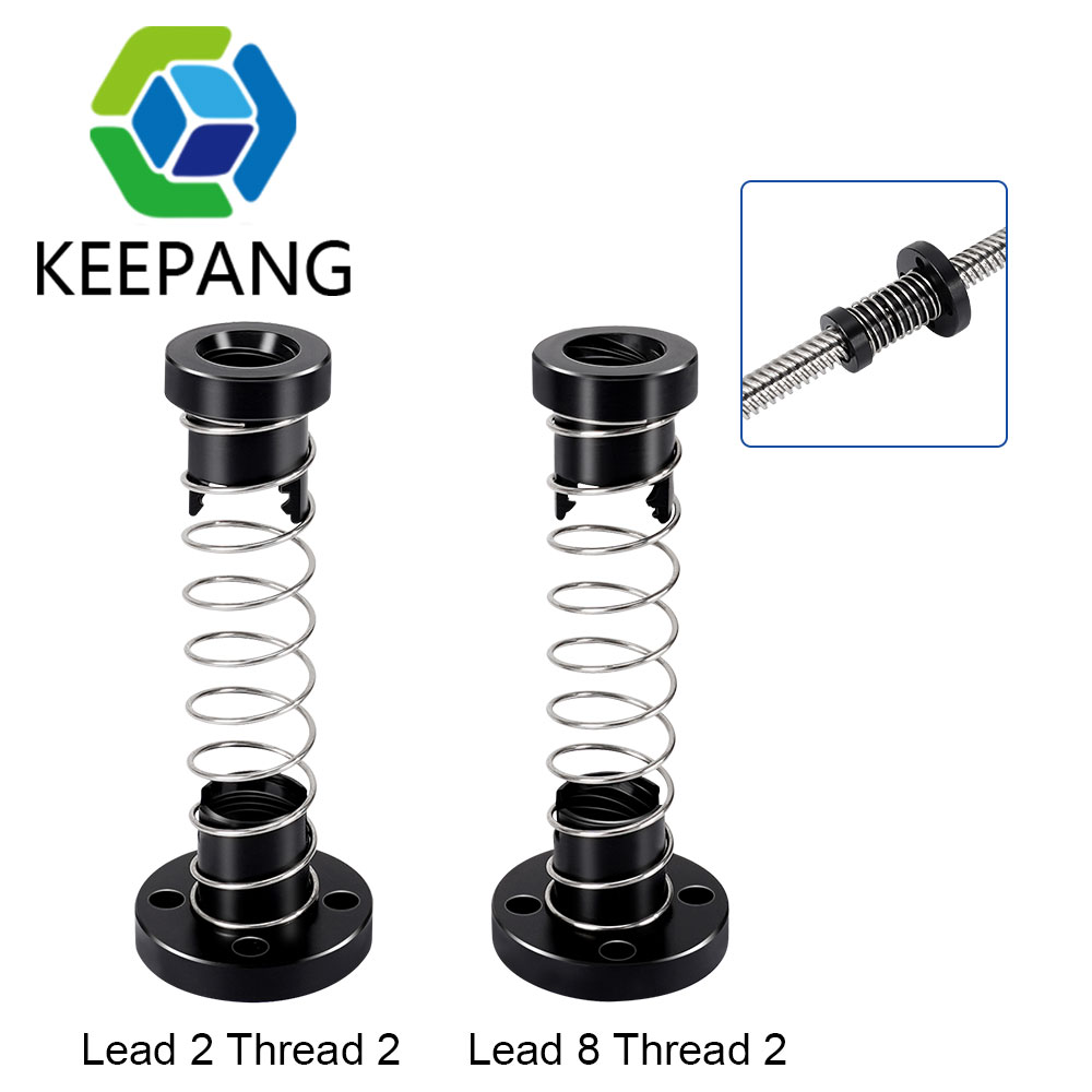 Lead Screw 8Mm - 3D Drucker POM T8 Anti Backlash