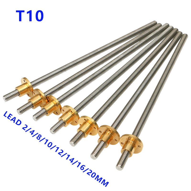 Lead Screw 8Mm - 304 Edelstahl T10 10 mm Leitspindel
