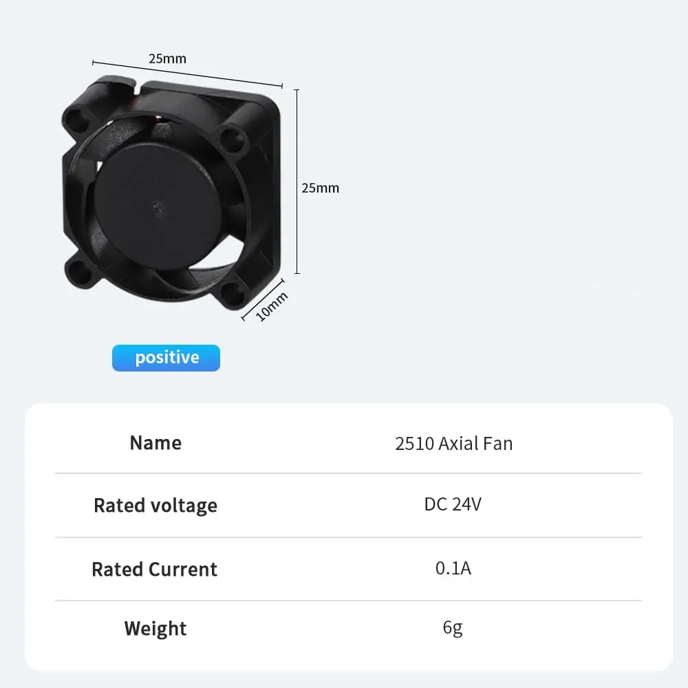 2510 Axiallüfter für Creality  – Aluminium Profile 2020 Bewertung und Preis