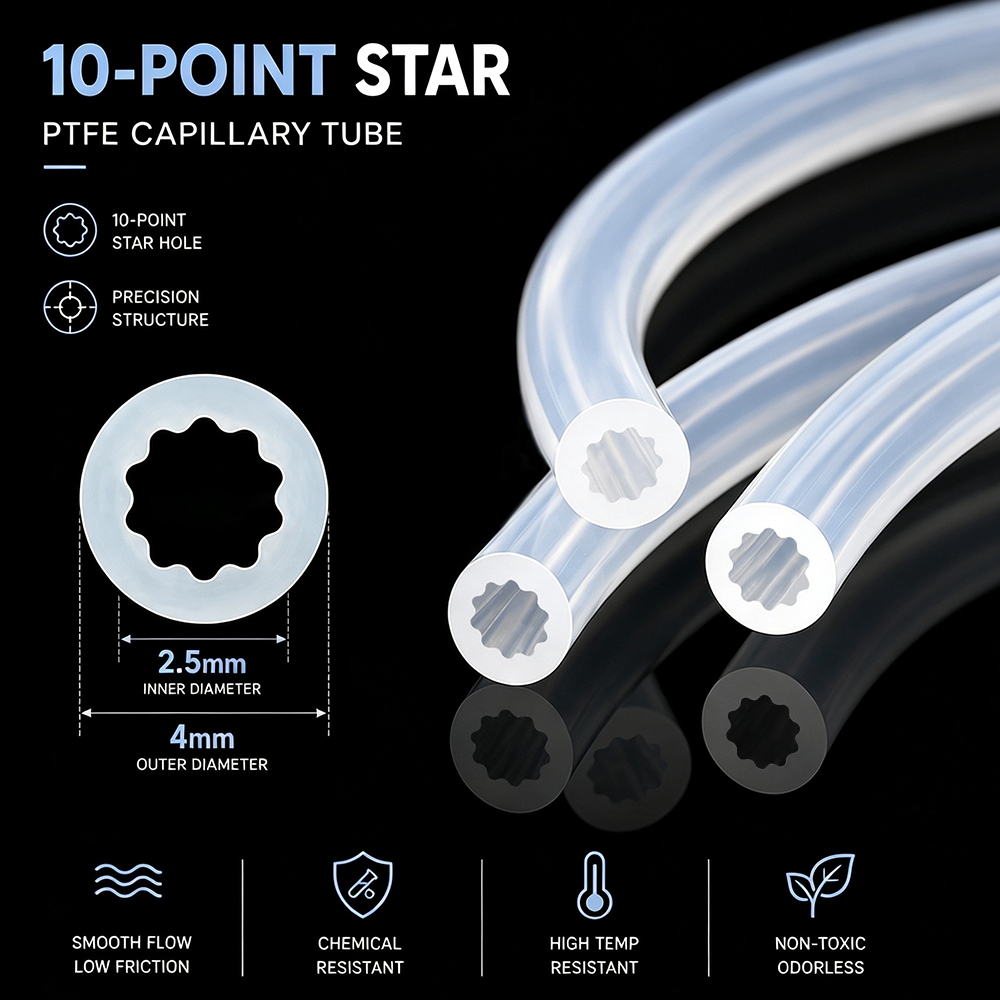 Sternförmiger PTFE-Schlauch, m – Aluminium Profile 2020 Bewertung und Preis