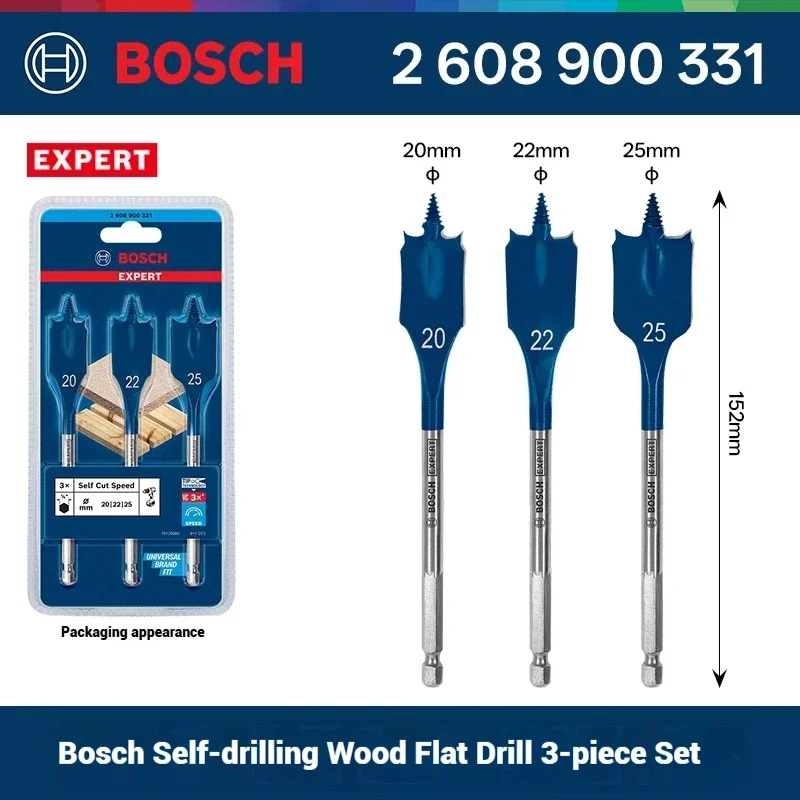 Bosch EXPERT Selbstschneidende – Drill Bit Set Bewertung und Preis