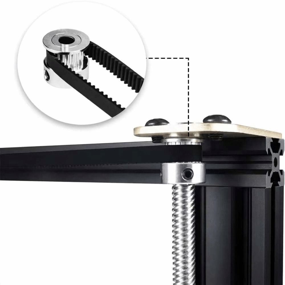 16T 20T GT2 Zahnriemen-Riemens – Gt2 Pulley Bewertung und Preis