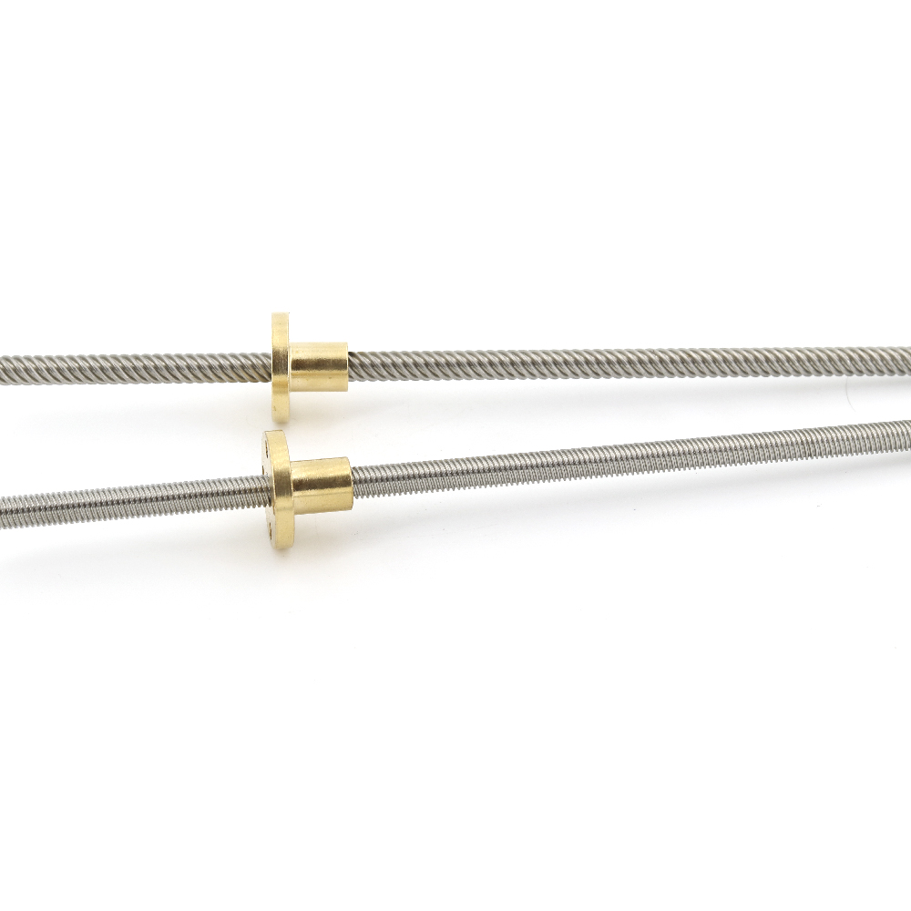 304 edelstahl T6 schraube läng – Lead Screw 8Mm Bewertung und Preis