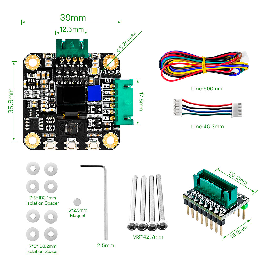 Makerbase MKS SERVO42C PCBA NE – Nema 17 Stepper Bewertung und Preis